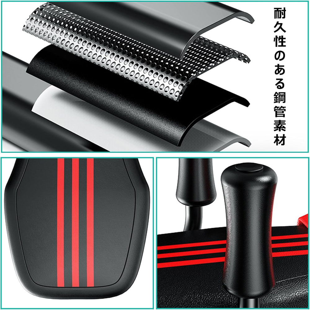 全身ストレッチ伸ばし器具 バックストレッチャー ストレッチ器具 身長伸ばす 器具 腰椎牽引ベッド 猫背 背筋 ツボ押し 腰痛対策 腰枕 反り腰改善 背中伸ばし リラックス 腰痛ヘルニア改善 姿勢矯正 人体工学 移動が容易 収納便利 TY100412-1 - 画像 (6)