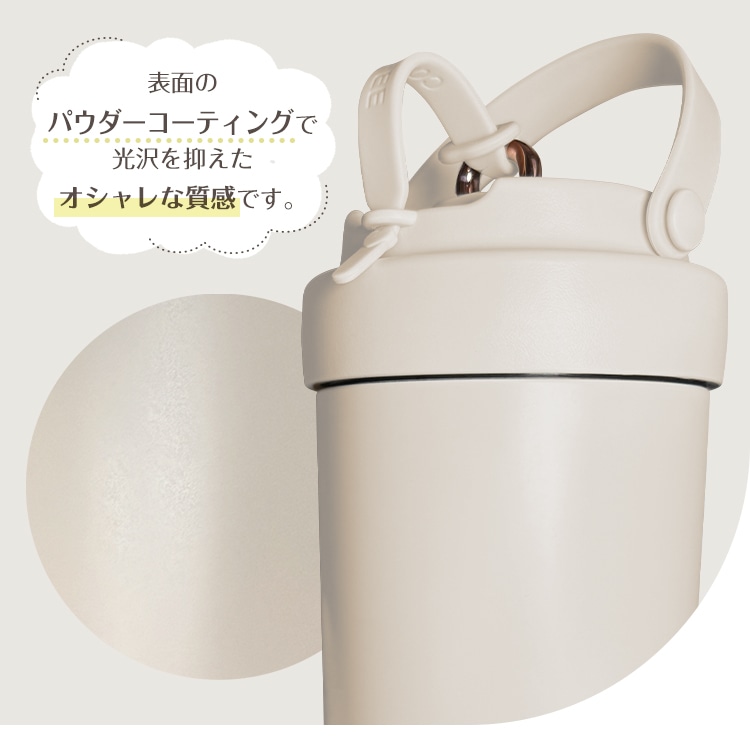 タンブラー 500ml 保温 保冷 3way飲める 伸縮ストロー 液漏れ防止 蓋付き 持ち手付き 真空断熱 二重構造 社内 外出 休憩 sg313 - 画像 (9)